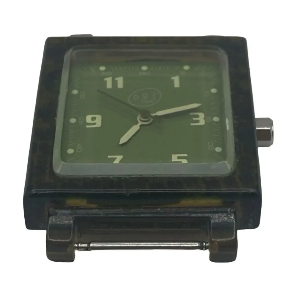 Vintage OGI Time Women's Watch 31mm Case Green Dial Japan Movement Needs Battery